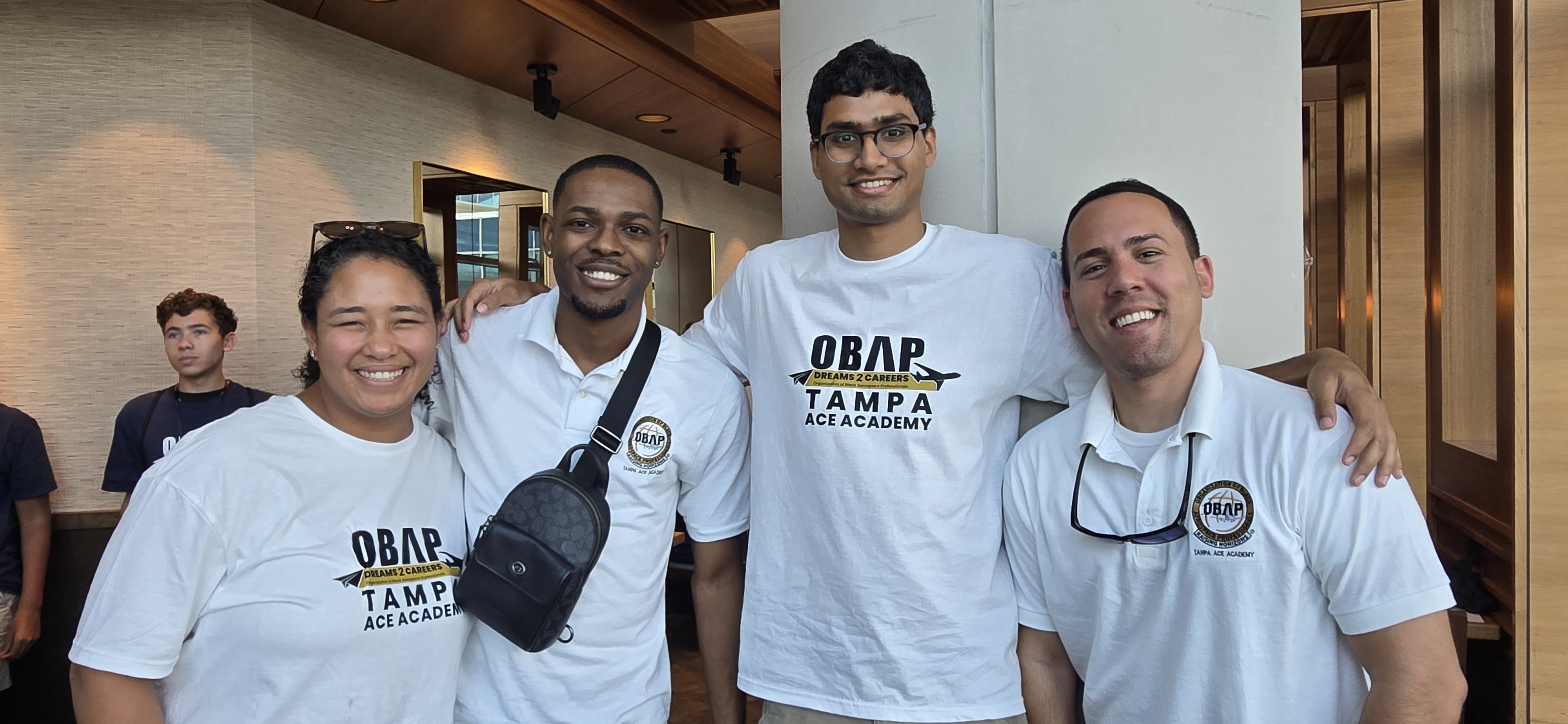 Students and mentors engaged at a Pilots of Promise event